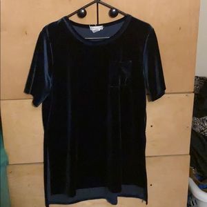 Dark blue Valore T-shirt dress